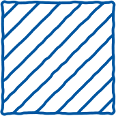 yellow square with strips